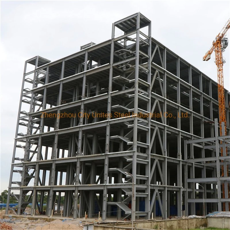 Anti-Seismic Prefabricated Steel Framed High-Rise Building Hotel Apartment