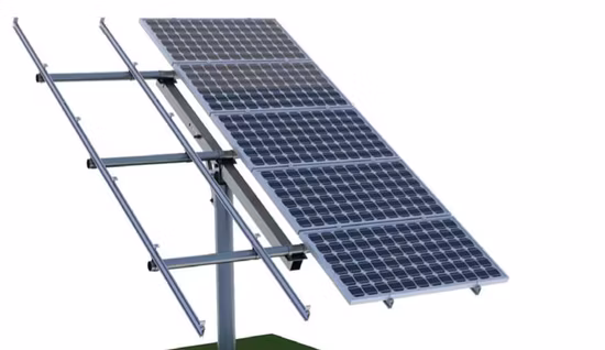 Photovoltaik-Großprojekte Boden-Photovoltaik-Unterstützungsinstallation Solar-Unterstützungsinstallation U-förmiger Stahl Zink-Aluminium-Magnesium
